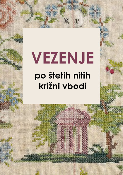 Rokodelski priročnik: Vezenje po štetih nitih, križni vbodi