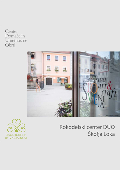 Predstavitveni katalog Rokodelski center Škofja Loka, 2019