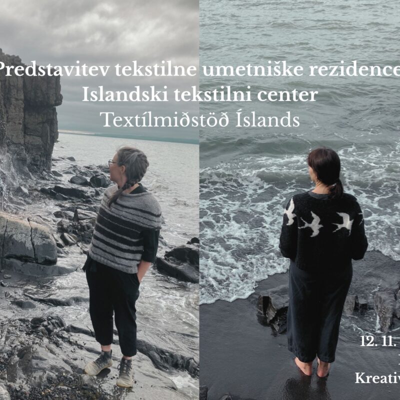 Kako je ustvarjati na Islandiji, deželi lave, vetra in volne?