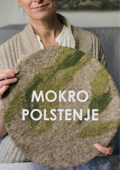 Rokodelski priročnik: Mokro polstenje