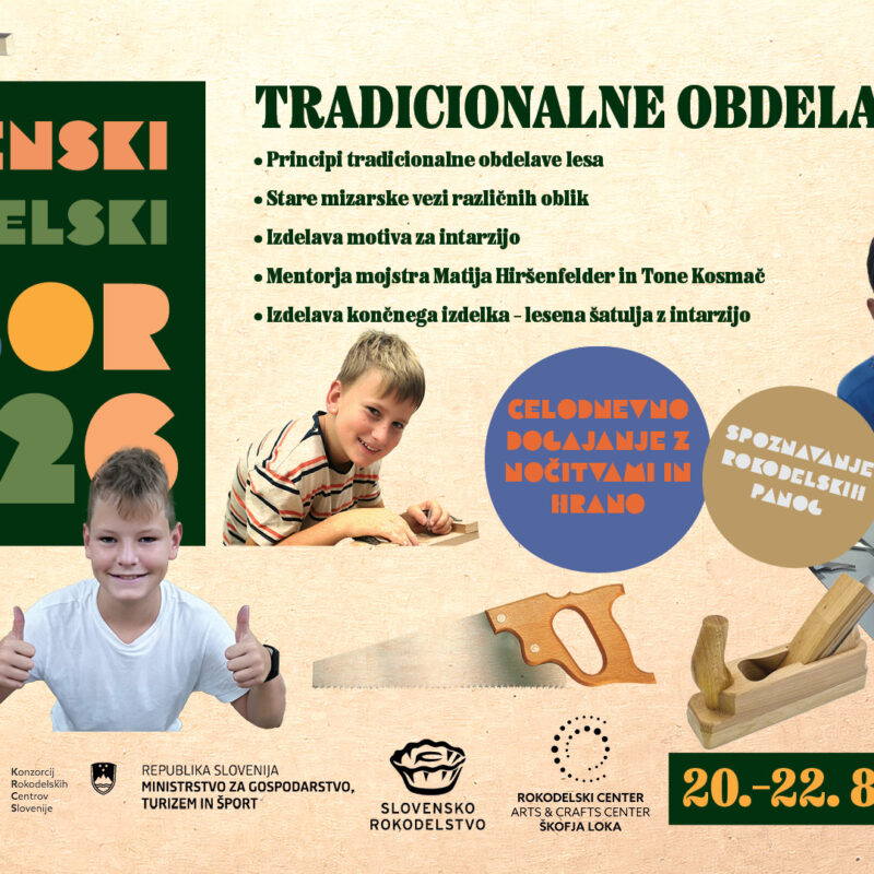 Slovenski rokodelski tabor 2026_Škofja Loka
