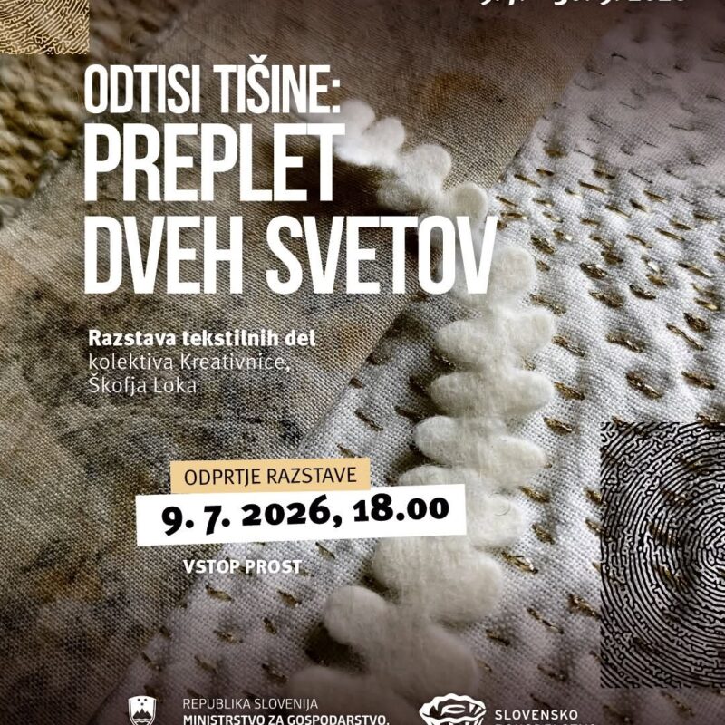 Odprtje razstave Odtisi tišine, preplet dveh svetov